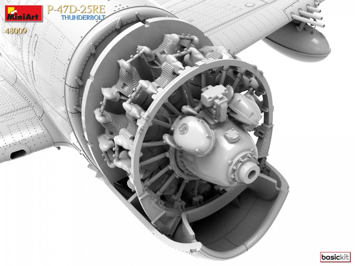 MiniArt 48009 P-47D-25RE THUNDERBOLT. KIT DE BASE 1/48  – image 17