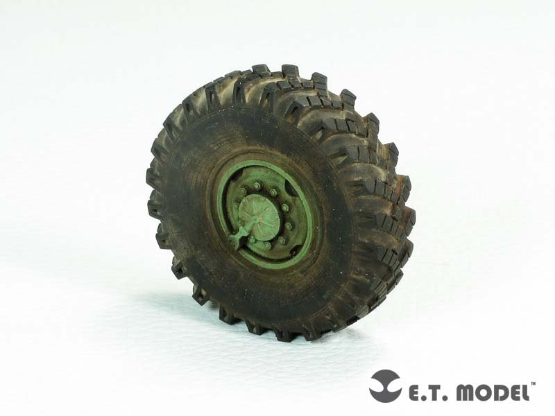 E.T. Model ER35-053 Russian BM-21 Grad Multiple Rocket Launcher Weighted Road Wheels For TRUMPETER 1/35 – Bild 2