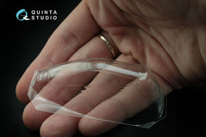 Quinta Studio QC48008 MiG-29 (All single seater version) vacuformed clear canopy (for GWH kits) 1/48 – imagen 4