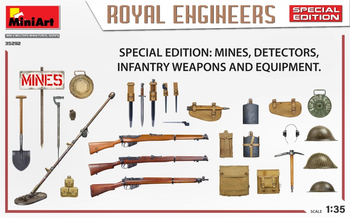 MiniArt 35292 INGÉNIEURS ROYAUX. ÉDITION SPÉCIALE 1/35  – image 2