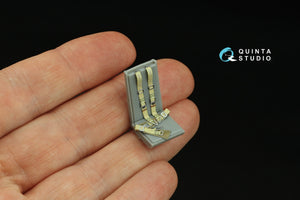 Quinta Studio QR+35027 WWII Luftwaffe fighter seatbelts (with metal buckles) (All kits) 1/35 – imagen 9