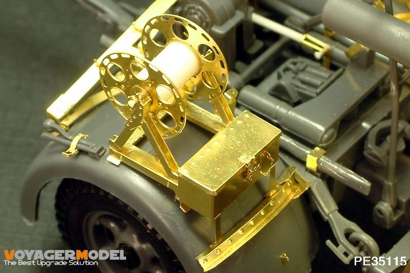 Voyager Model PE35115 88mm FLAK 36/37 wih Zundapp (For TAMIYA 35017/35283) 1/35 – zdjęcie 4