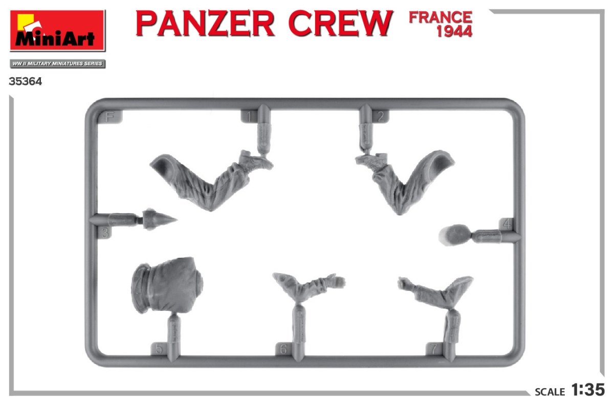 MiniArt 35364 PANZER CREW. FRANCE 1944 1/35 – imagen 4