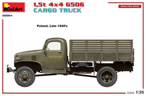 MiniArt 38064 1,5t 4×4 G506 CARGO TRUCK 1/35 – imagen 5
