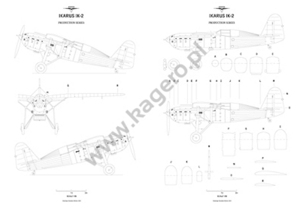 Kagero 96013 Ikarus IK-2 EN – imagen 3