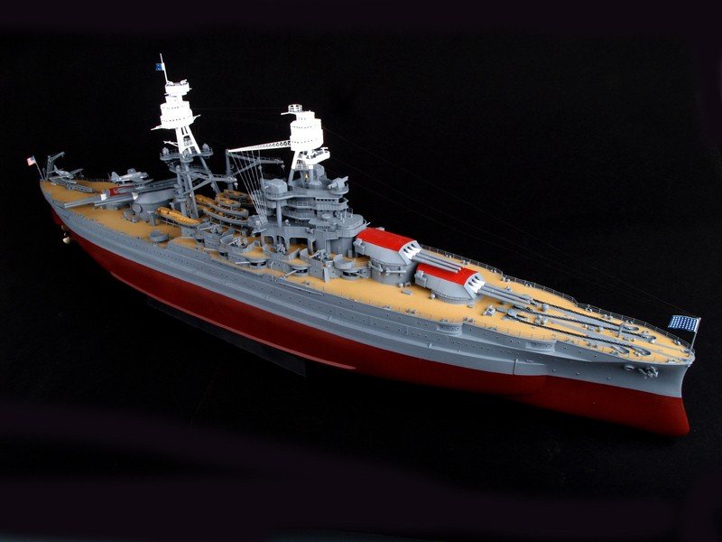 Trumpeter 03701 USS Arizona BB-39 1/200 – imagen 33