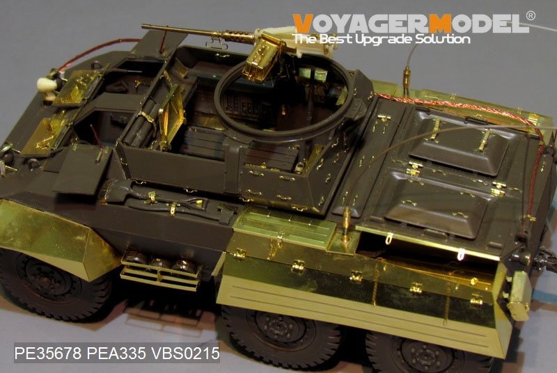 Voyager Model PE35678 WWII US M20 armored utility car basic (atenna baseinclude)（For TAMIYA 35234） 1/35 – imagen 2