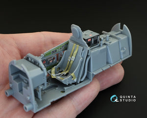 Quinta Studio QD32005 P-51D (Early) 3D-Printed &amp;amp; coloured Interior on decal paper (for Tamiya kit) 1/32 – Bild 7