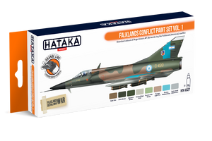 Hataka HTK-CS27 Falklands Conflict paint set vol. 1 8x17ml