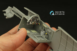Quinta Studio QD32177 Bf 109E3/4 3D-Printed coloured Interior on decal paper (Trumpeter) 1/32 – imagen 9