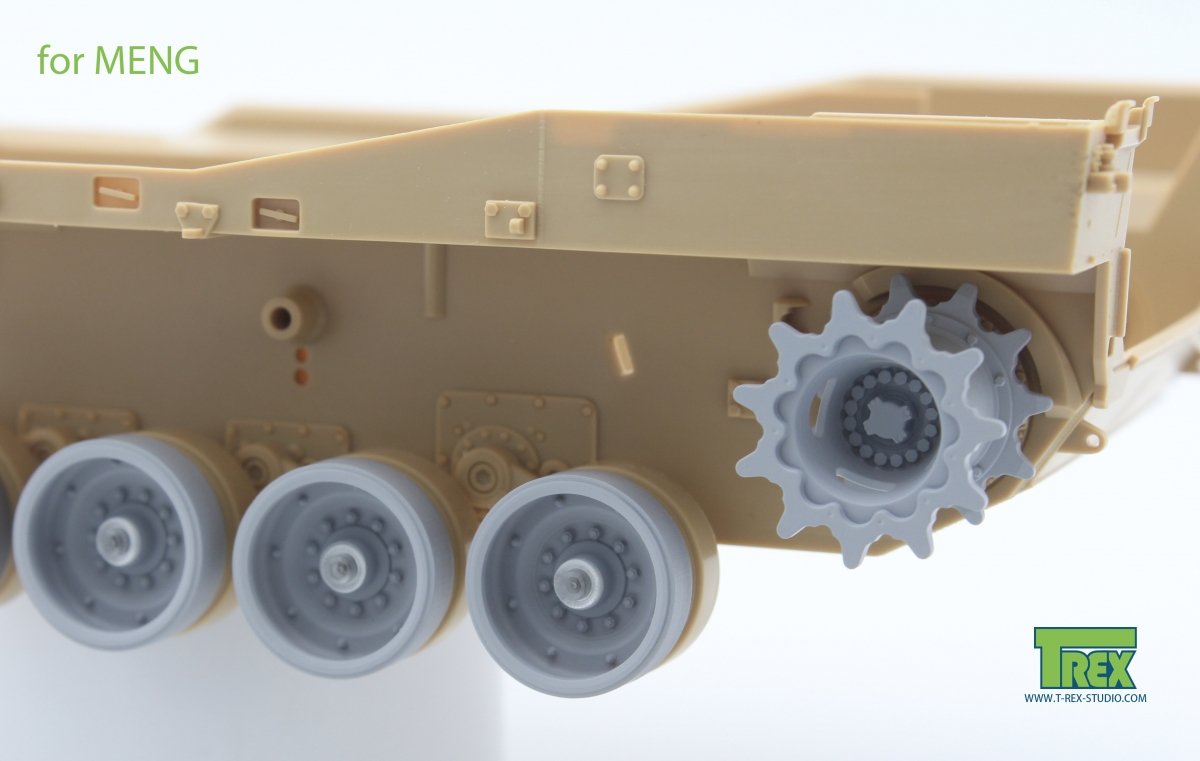 T-Rex Studio TR35003-1 M1 Abrams Sprocket Set A (Active Version)for MENG 1/35 – zdjęcie 3