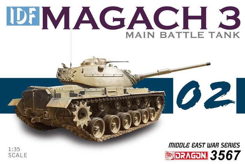 Dragon 3567 Tsahal Magach 3 (1/35)