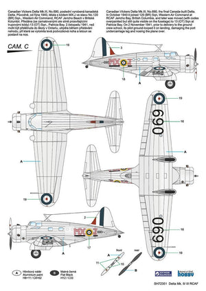 Maquette Special Hobby 72351 Delta Mk. II/III RCAF au 1/72 – image 4