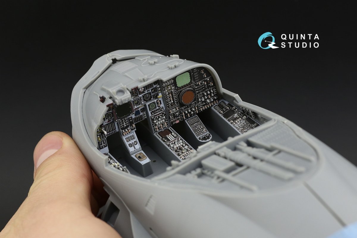 Quinta Studio QD32107 A-6E TRAM Intruder 3D-Printed &amp;amp; coloured Interior on decal paper (Trumpeter) 1/32 – imagen 5