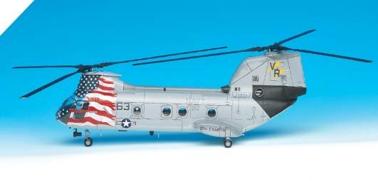 Academy 12207 CH-46D Sea Night 1/48 – immagine 9