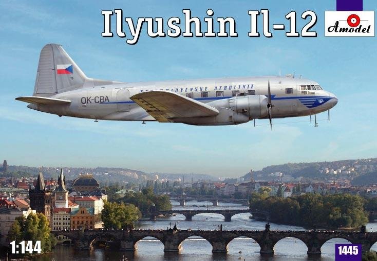 A-model 01445 Il-12 Czech Version 1/144