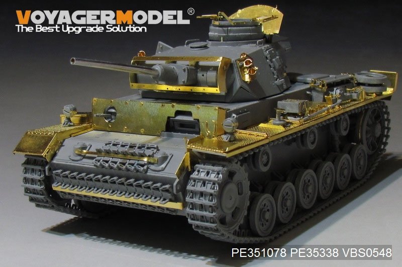 Voyager Model PE351078B WWII German Pz.KPfw.III Ausf.M basic for Takom 1/35 – imagen 3