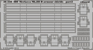 Eduard 36238 IDF Merkava Mk. IIID armour shields 1/35 Hobby Boss