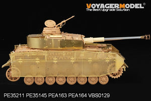 Voyager Model PEA164 WWII German Panzer.IV Ausf.J &amp;quot;Thoma shields&amp;quot; wire mesh schürzen (For All) 1/35 – imagen 11