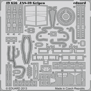 Eduard 49656 JAS-39 Gripen S. A. 1/48 KITTY HAWK
