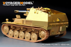 Voyager Model PE35958 WWII German self-propelled howitzer Wespe basic For TAMIYA 35200/35358 1/35 – immagine 24