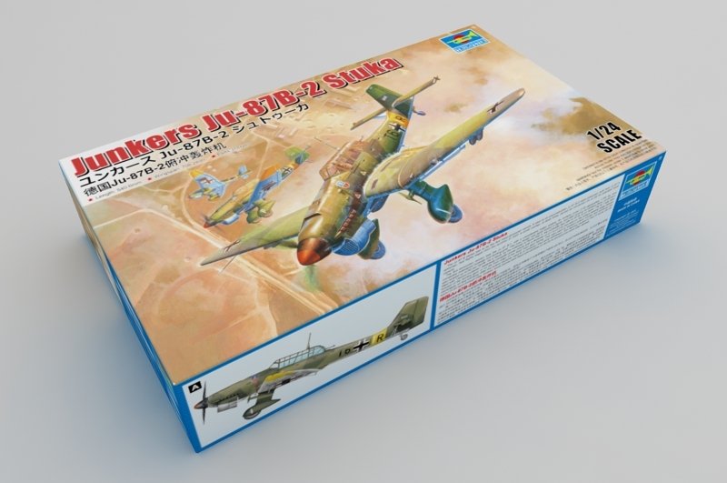 Trumpeter 02421 Junkers Ju-87B-2 Stuka 1/24 – imagen 6