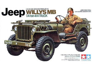 Tamiya 35219 US Jeep Willys MB 1/4 Ton Truck 1/35 – imagen 2