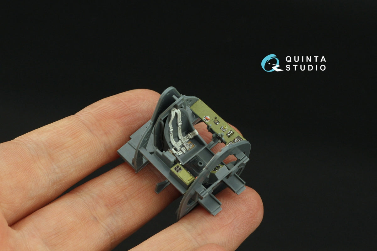 Quinta Studio QD48421 FM-2 Wildcat 3D-Printed &amp;amp; coloured Interior on decal paper (Eduard) 1/48 – imagen 6