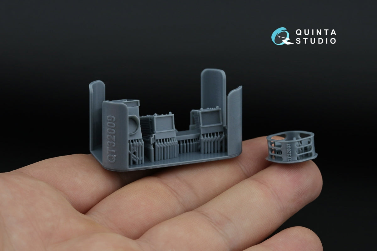 Quinta Studio QDS+32229 Tornado IDS German 3D-Printed &amp;amp; coloured Interior on decal paper (Italeri) (Small version) (with 3D-printed resin parts) 1/32 – zdjęcie 4