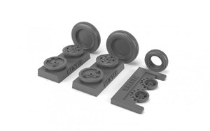 Armory Models AW48406 Hawker Hunter wheels w/ weighted tyres 1/48 – Bild 4
