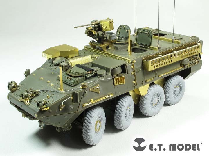 E.T. Model E35-222 US Army M1126/M1130 Stryker ICV (For AFV CLUB kit) 1/35 – imagen 2