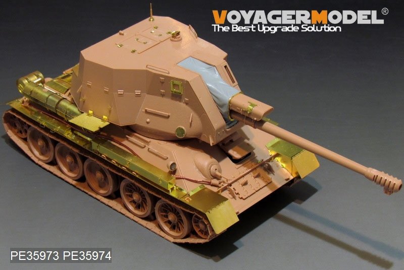 Voyager Model PE35973 Egyptain T-34/122 S.P.G Basic For RFM 5013 1/35 – immagine 10