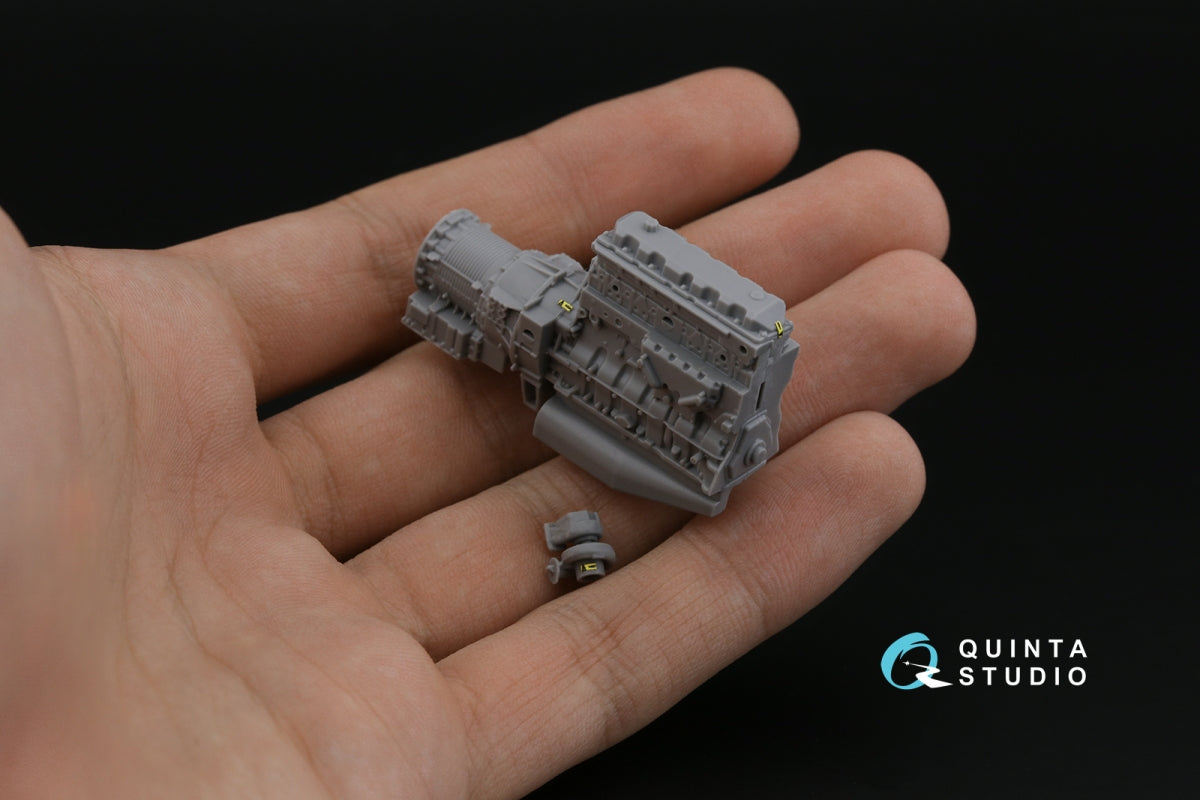 Quinta Studio QD43001 KAMAZ-43509 3D-Printed coloured Interior on decal paper (Zvezda) 1/43 – imagen 16