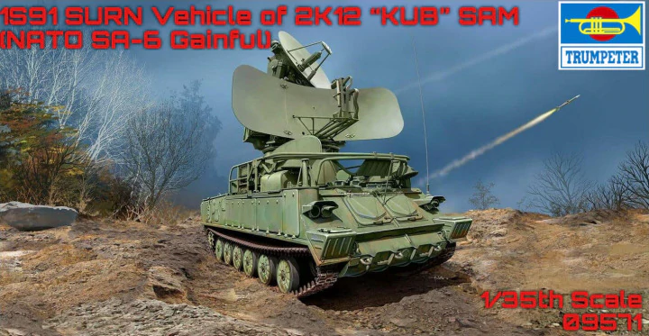 Trumpeter 09571 Radar russe 1S91 SURN Kub 1/35