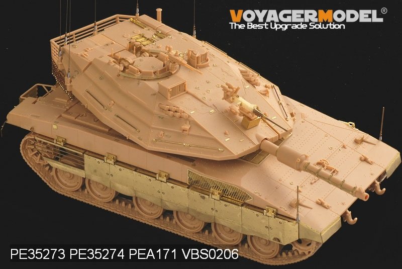 Voyager Model PE35274 Modern Merkava Mk.IV MBT Side Skirts (For ACADEMY 13213) 1/35 – zdjęcie 3