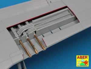 Aber A32108 Set of 6 turned U.S. cal .50 (12,7mm) Browning M2 barrels for P-51 Mustang 1/32 – imagen 7