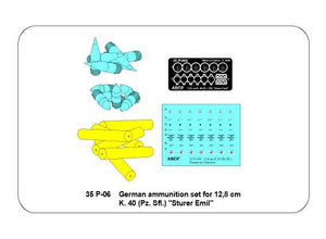 Aber 35P-06 German ammunition for Sturer Emil – zdjęcie 6