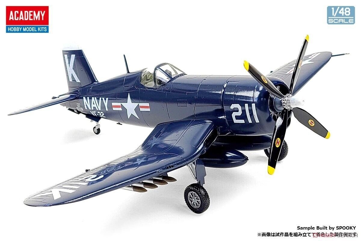 Academy 12353 Vought F4U-4 Corsair - Battle of Jangjin Reservoir 1/48 – immagine 2