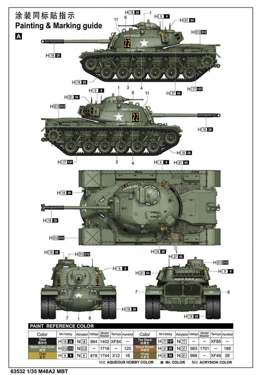 I Love Kit 63532 M48A2 MBT 1/35 – imagen 3