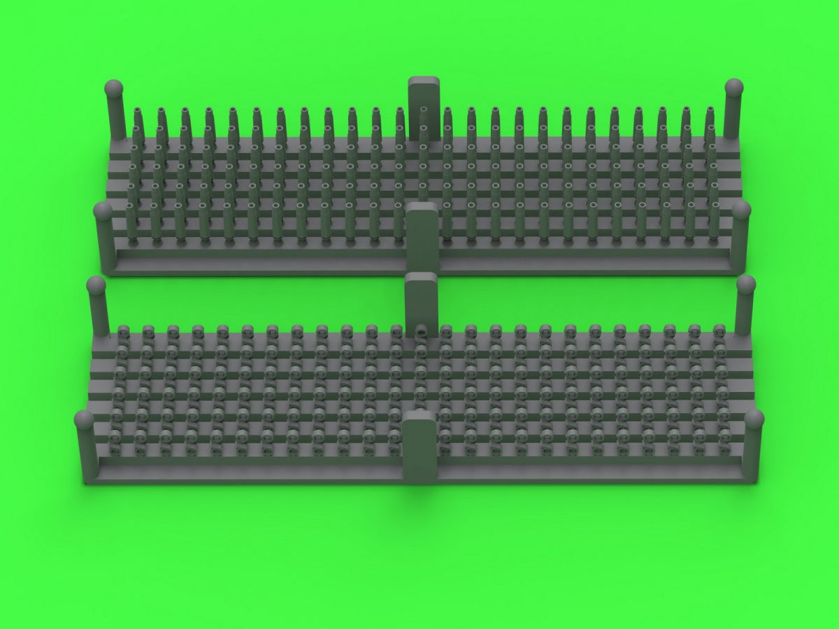 Master GM-35-066 Cartridge Belt Connectors and Empty Cases for Browning M2 .50 Cal Rifle (150 pcs. + 150 pcs.) 1/35 – image 5