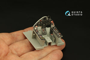 Quinta Studio QD32184 F8F-2 Bearcat 3D-Printed coloured Interior on decal paper (Trumpeter) 1/32 – imagen 10