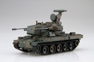 Fujimi 723495 MI-9 EX-2 JGSDF Type 87 Self-Propelled Anti-Aircraft Gun 1/72 – imagen 2