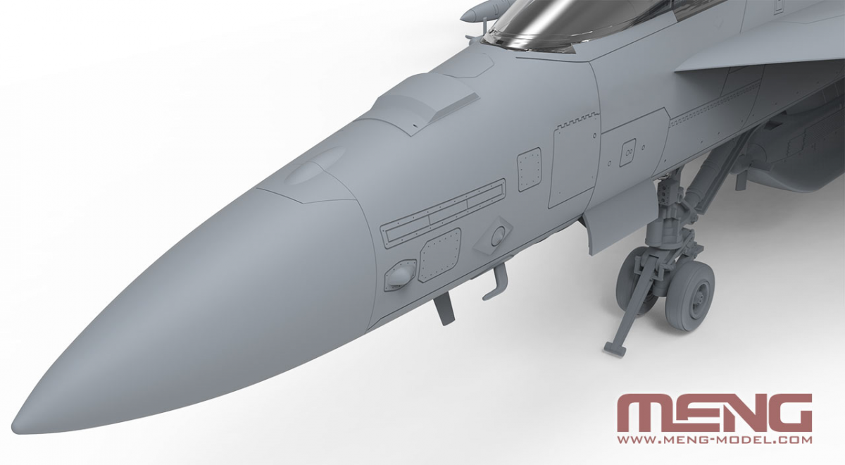 Meng LS-019 Boeing EA-18G Growler Electronic Attack Aircraft Yellow Jackets 1/48 – imagen 6