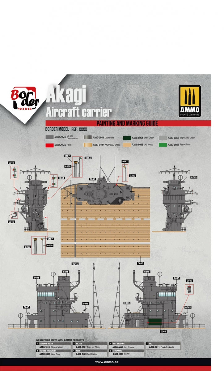 Border Model BS-002 Akagi Bridge W/ Flight Deck 1/35 – Bild 2