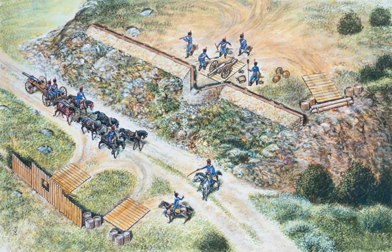 Italeri 6031 FRENCH ARTILLERY SET - NAPOLEONIC WARS 1/72