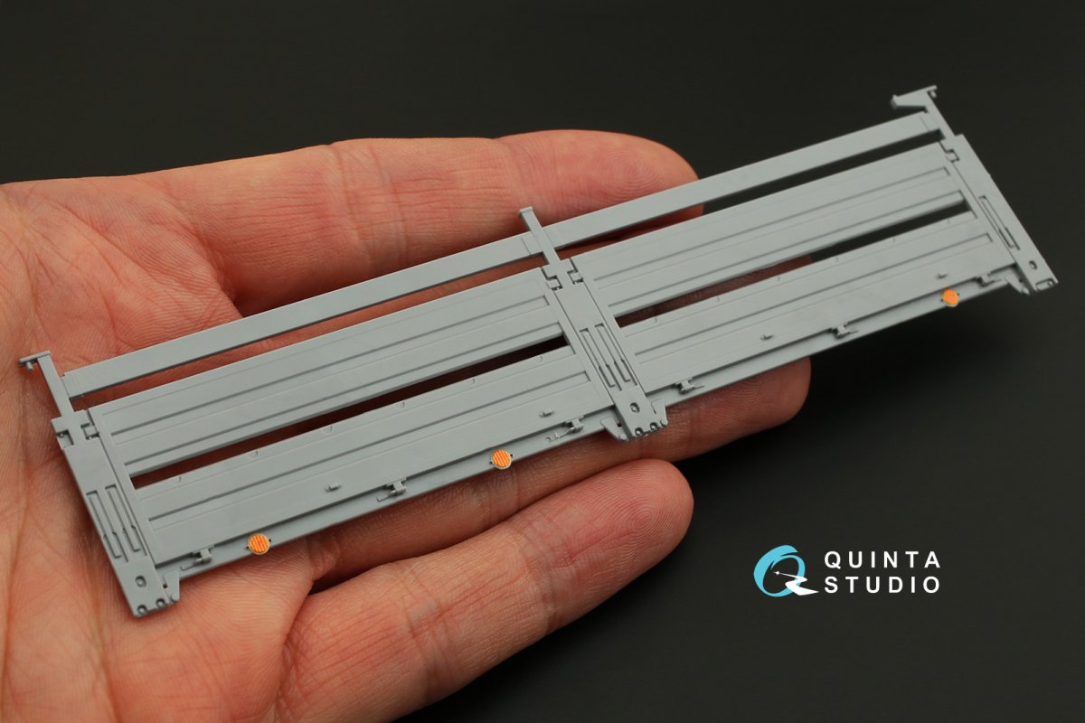 Quinta Studio QD35012 KAMAZ 4350 Mustang Family 3D-Printed &amp;amp; coloured Interior on decal paper (for Zvezda kits) 1/35 – imagen 6