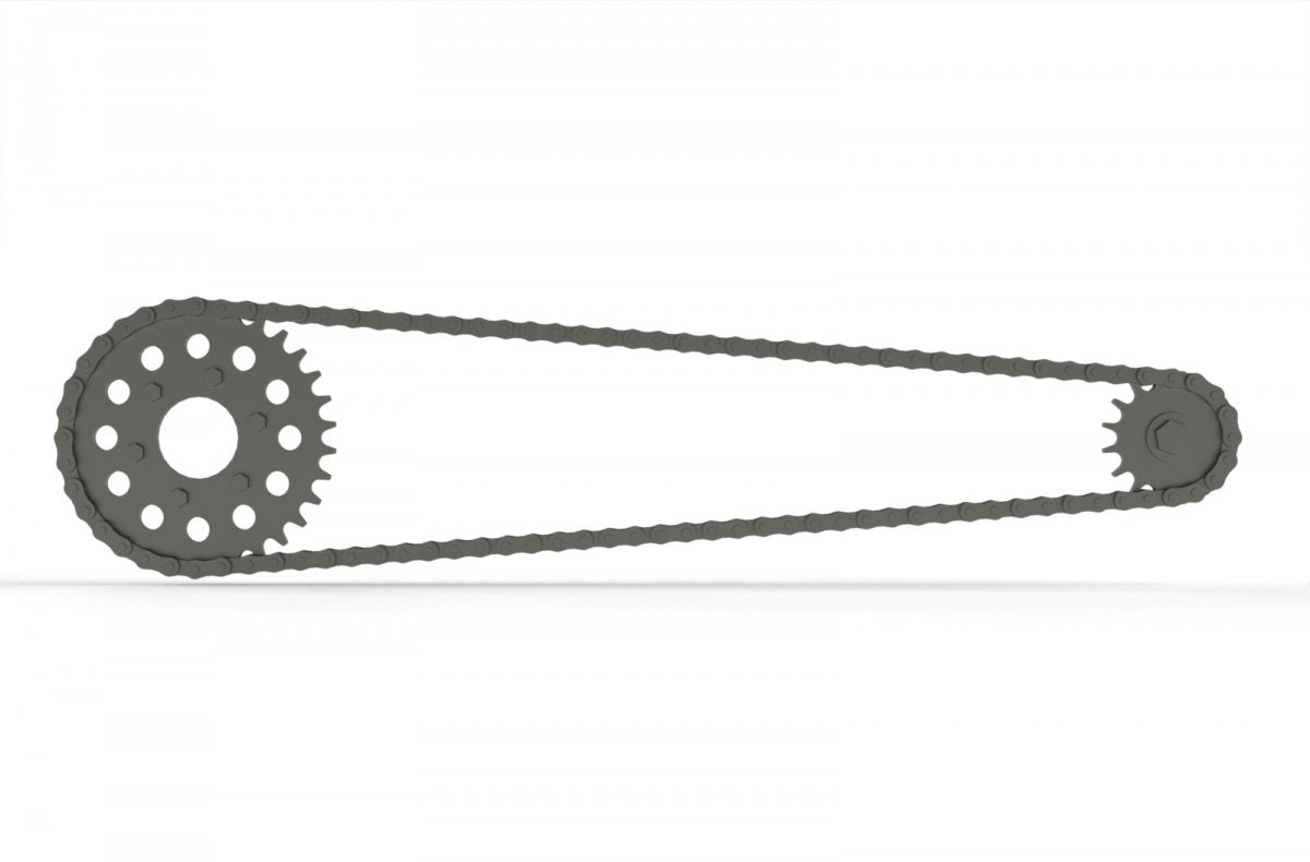 Falcon Scale Models FSM005 Ducati HM Replica - chain for Tamiya 14019 1/12 – Bild 2