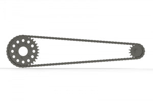Falcon Scale Models FSM005 Ducati HM Replica - chain for Tamiya 14019 1/12 – Bild 2