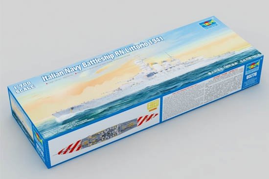 Trumpeter 05778 Italian Navy Battleship RN Littorio 1941 1/700 – imagen 2