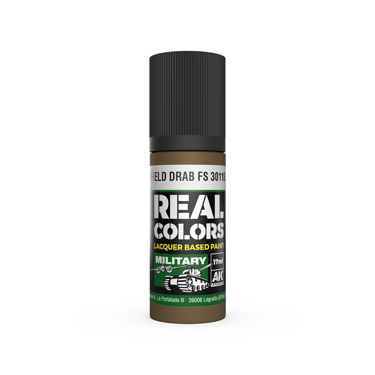 AK Interactive RC894 Field Drab FS 30118 17 ml – immagine 2